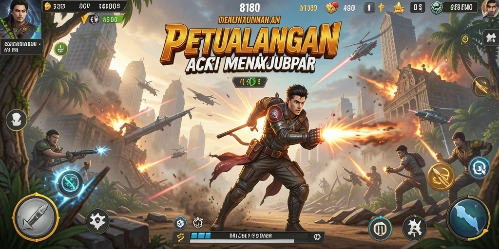 Tampilan mendebarkan dari pertarungan di <strong>8180</strong> yang penuh aksi.
