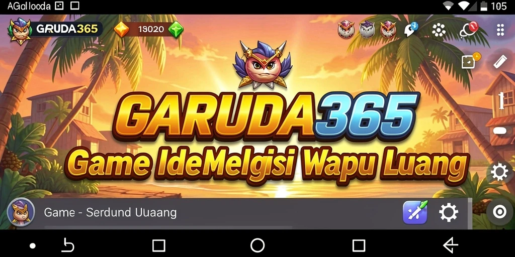 Tampilan gameplay GARUDA365 yang menarik dengan mekanisme Idle.
