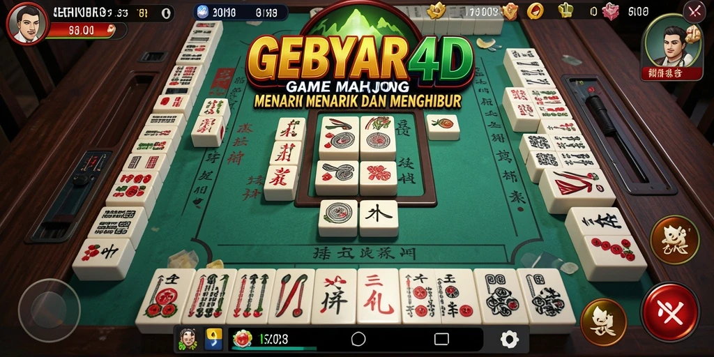 Tampilan gameplay GEBYAR4D yang menarik dan penuh warna.