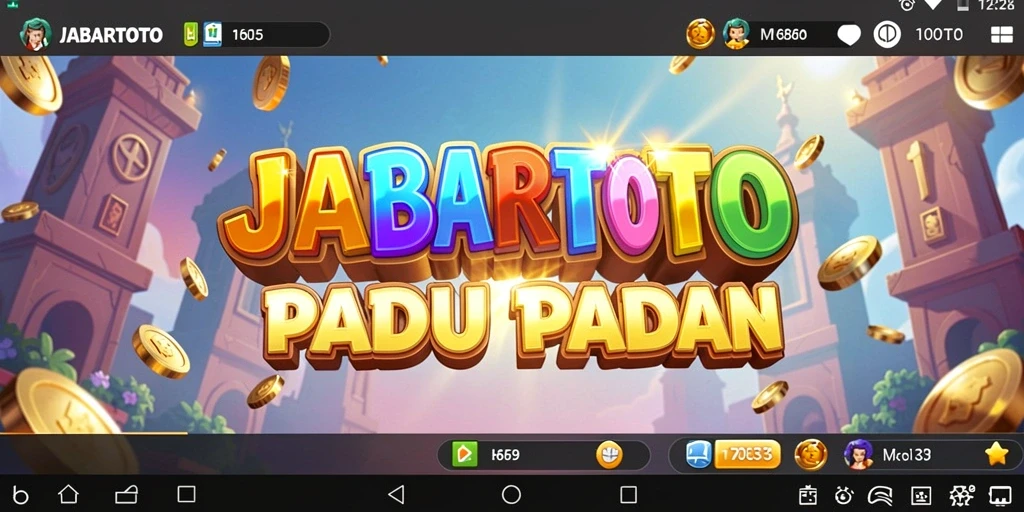 Tampilan gameplay JABARTOTO dengan mekanika Match-3 yang menarik.