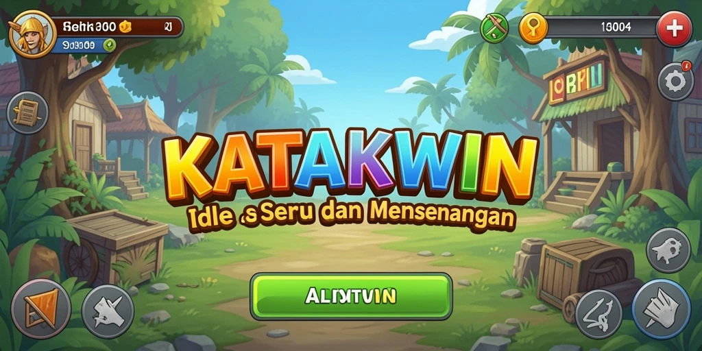 Screenshot KATAKWIN menampilkan gameplay yang seru dan menarik.