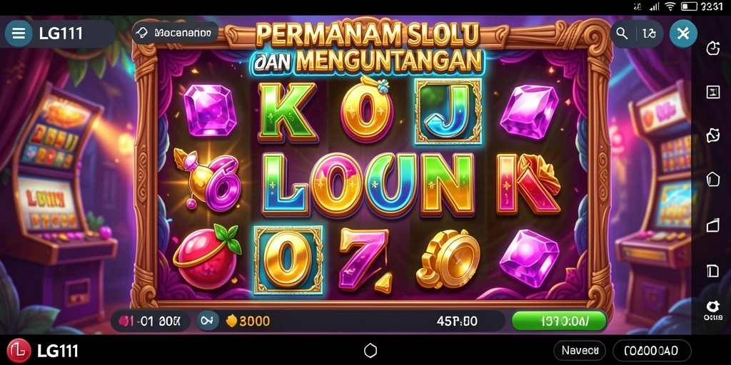 Screenshot menunjukkan gameplay seru dan menegangkan dari LG111.