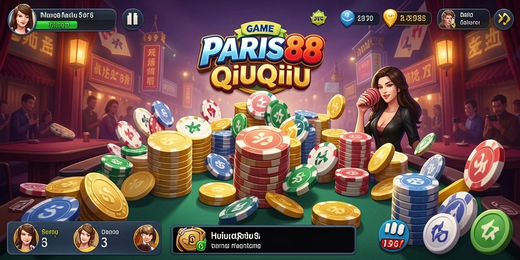 Tangkapan layar gameplay PARIS88 yang menegangkan dan menyenangkan.