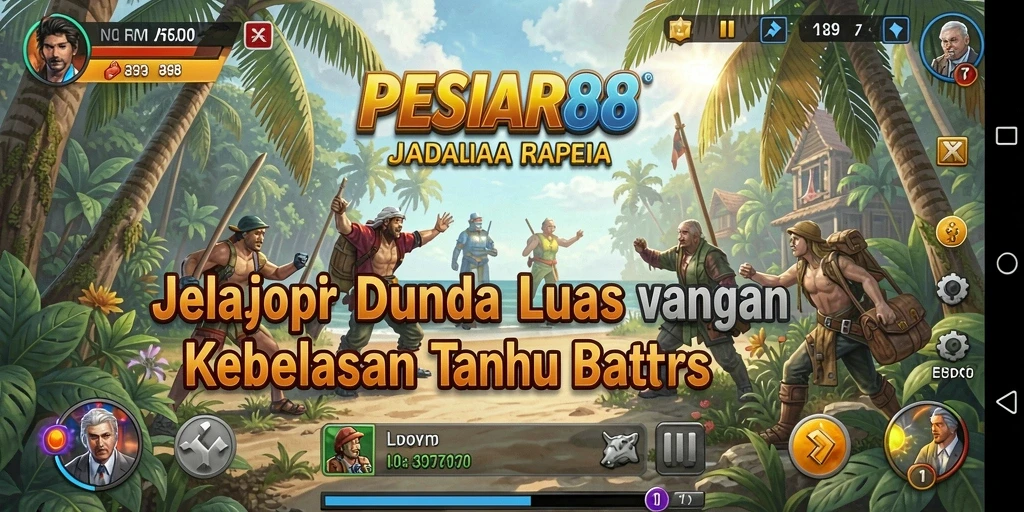 Tampilan gameplay PESIAR88 yang menakjubkan dalam dunia Open World.