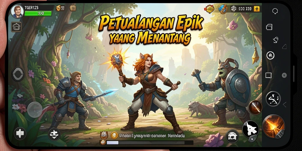 Gameplay menantang dan visual yang menarik di <strong>TGER123</strong>.